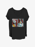 The Nightmare Before Christmas Sally Comic Girls T-Shirt Plus Size T-Shirt | Exclusive Art Design | Top Pick For Fans