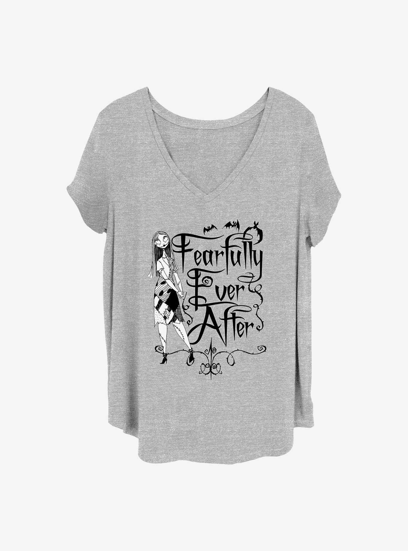 Disney The Nightmare Before Christmas Sally Fearfully Ever After Girls T-Shirt Plus Size T-Shirt | Trending Streetwear Style | Great Gift Idea