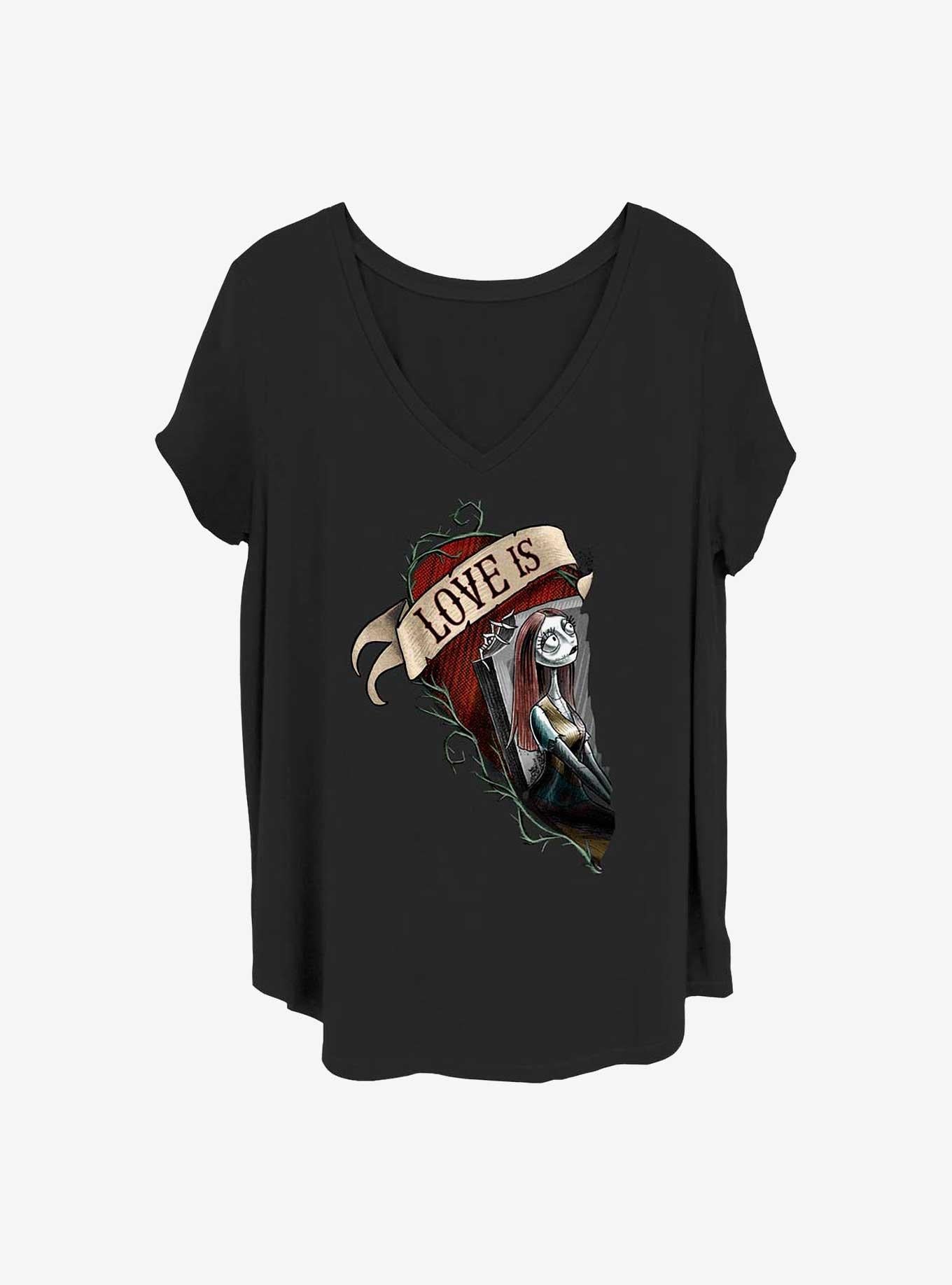 The Nightmare Before Christmas Sally Love Is Girls T-Shirt Plus Size T-Shirt | Premium Graphic | Trending Now