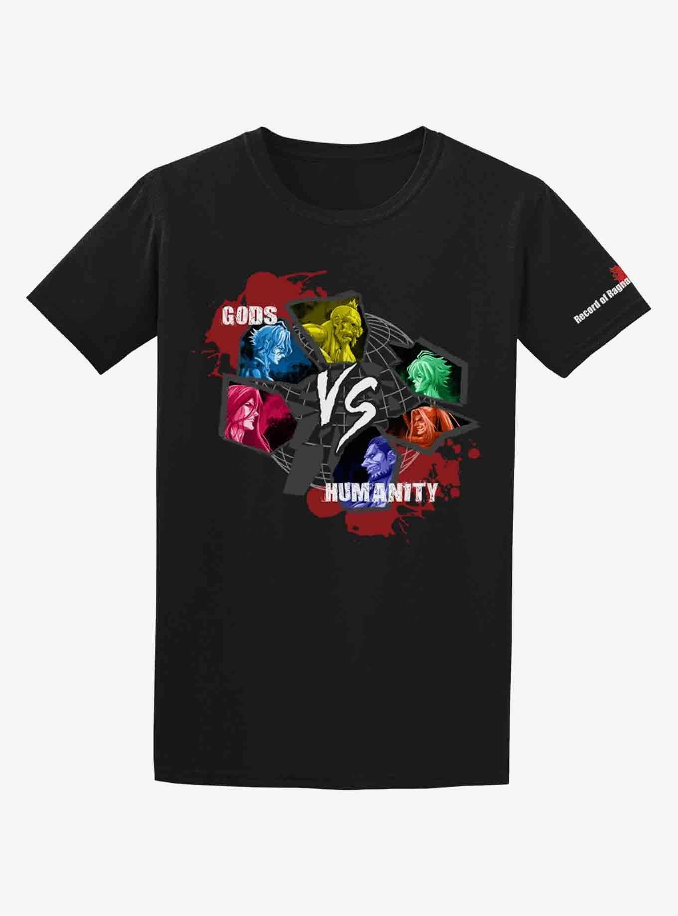 Record Of Ragnarok Gods VS Humanity T-Shirt | Premium Unisex T-Shirt, Trending Graphic Tee