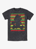 Nintendo Mario Overlay Mineral Wash T-Shirt