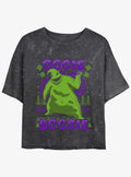 Disney The Nightmare Before Christmas Oogie Boogie Christmas Mineral Wash Girls Crop T-Shirt T-Shirt | High-Quality Print | High Demand Item