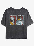 The Nightmare Before Christmas Sally Comic Mineral Wash Girls Crop T-Shirt T-Shirt | Fan Favorite Style | Must-Have Style