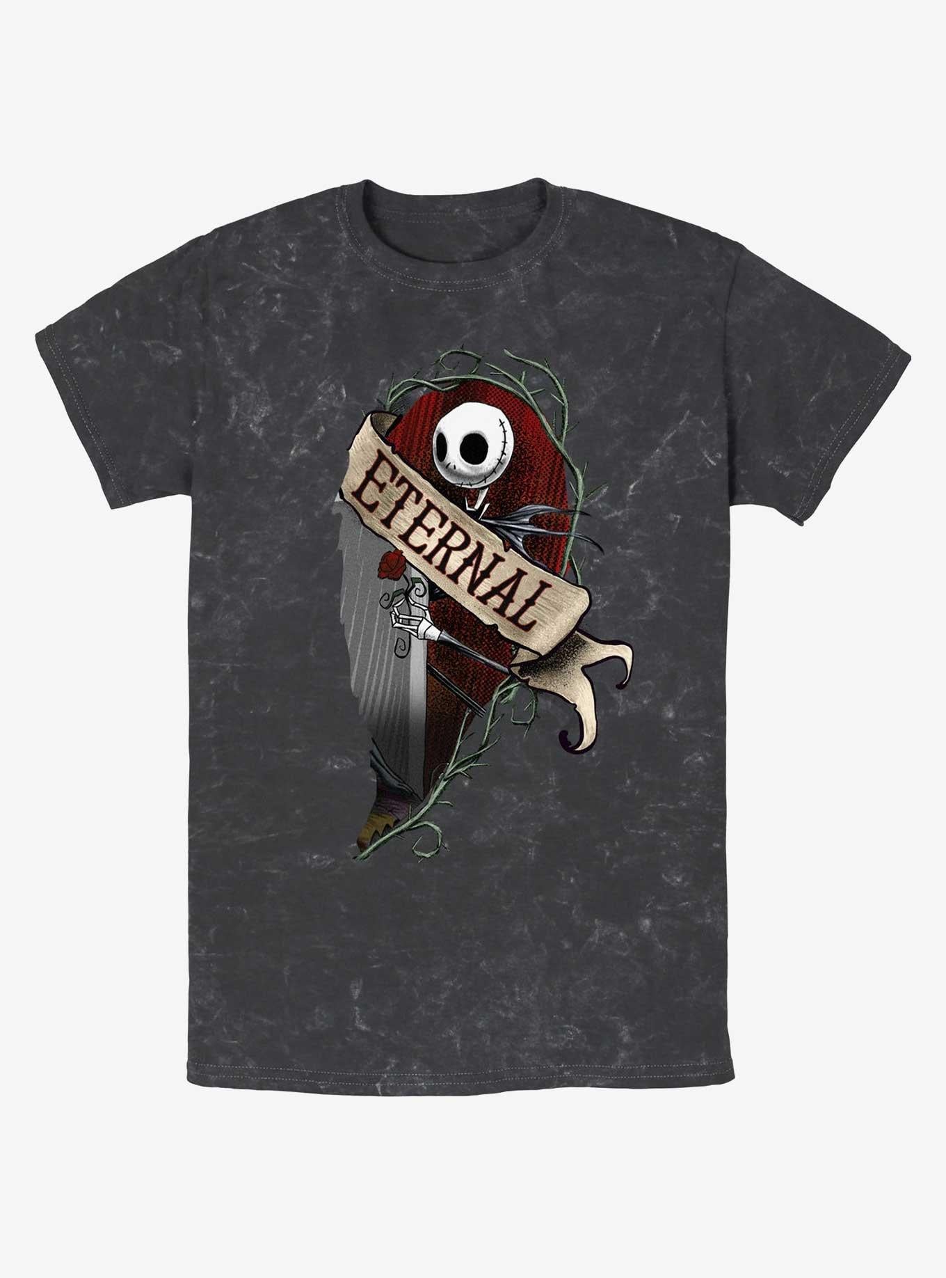 The Nightmare Before Christmas Jack Eternal Mineral Wash T-Shirt T-Shirt | Top Trending Artwork | Perfect For Daily Wear