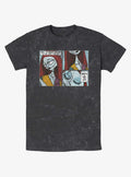 The Nightmare Before Christmas Sally Comic Mineral Wash T-Shirt T-Shirt | Exclusive Art Design | Must-Have Style