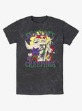 The Nightmare Before Christmas Season's Creepings Oogie Jack Sally Mineral Wash T-Shirt T-Shirt | Fan Favorite Style | Perfect For Daily Wear