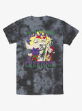The Nightmare Before Christmas Season's Creepings Oogie Jack Sally Tie-Dye T-Shirt T-Shirt | Premium Graphic | Perfect For Daily Wear