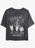 The Nightmare Before Christmas Boogie's Boys Mineral Wash Girls Crop T-Shirt T-Shirt | High-Quality Print | High Demand Item