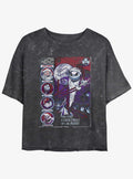 Disney The Nightmare Before Christmas First Nightmare Mineral Wash Girls Crop T-Shirt T-Shirt | Premium Graphic | Trending Now
