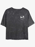 Disney The Nightmare Before Christmas Jack Skellington Pocket Mineral Wash Girls Crop T-Shirt T-Shirt | High-Quality Print | High Demand Item