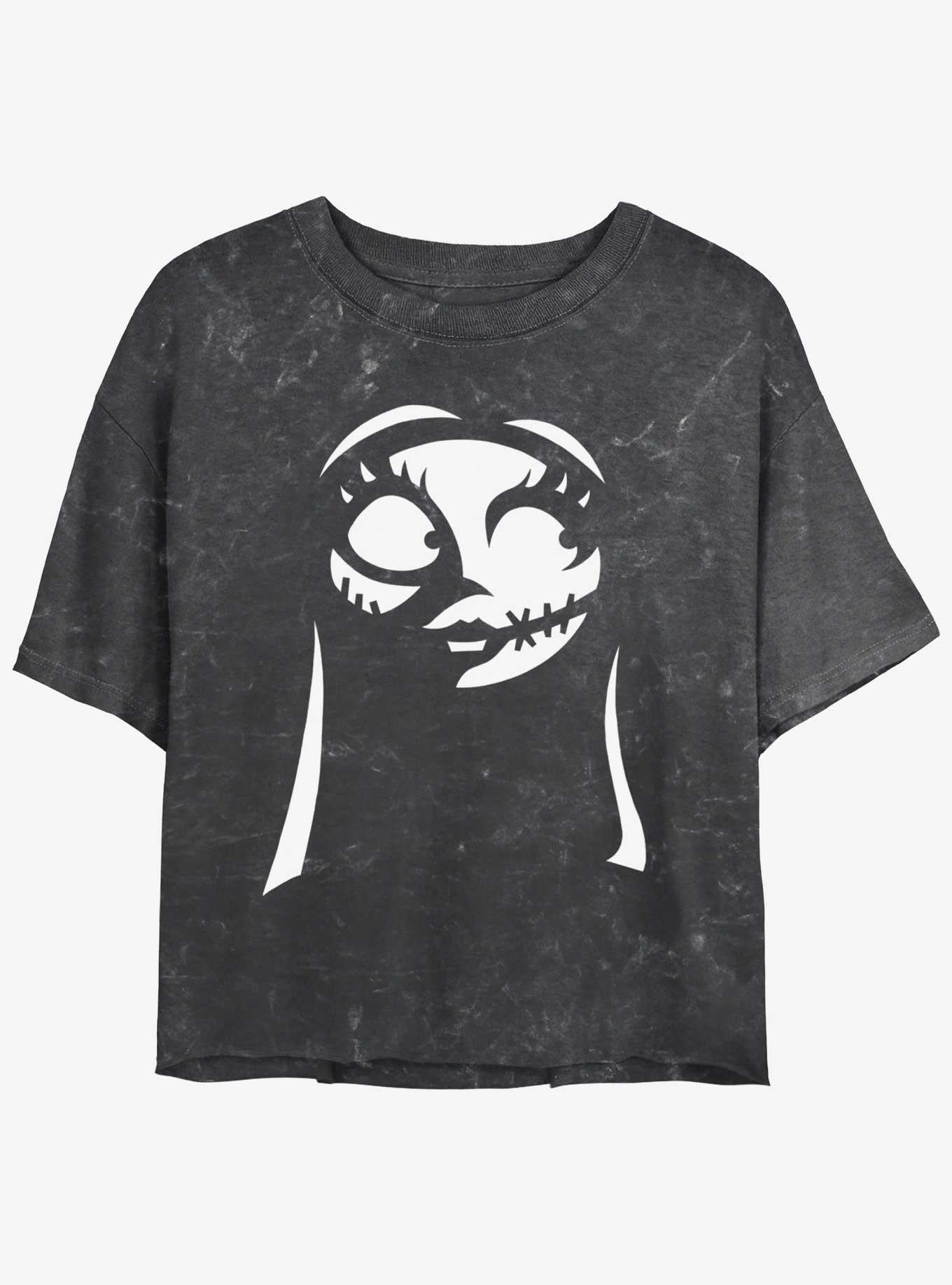 Disney The Nightmare Before Christmas Sally Mineral Wash Girls Crop T-Shirt T-Shirt | High-Quality Print | Great Gift Idea