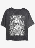 Disney The Nightmare Before Christmas Sally Scream Queen Mineral Wash Girls Crop T-Shirt T-Shirt | Top Trending Artwork | Perfect For Daily Wear