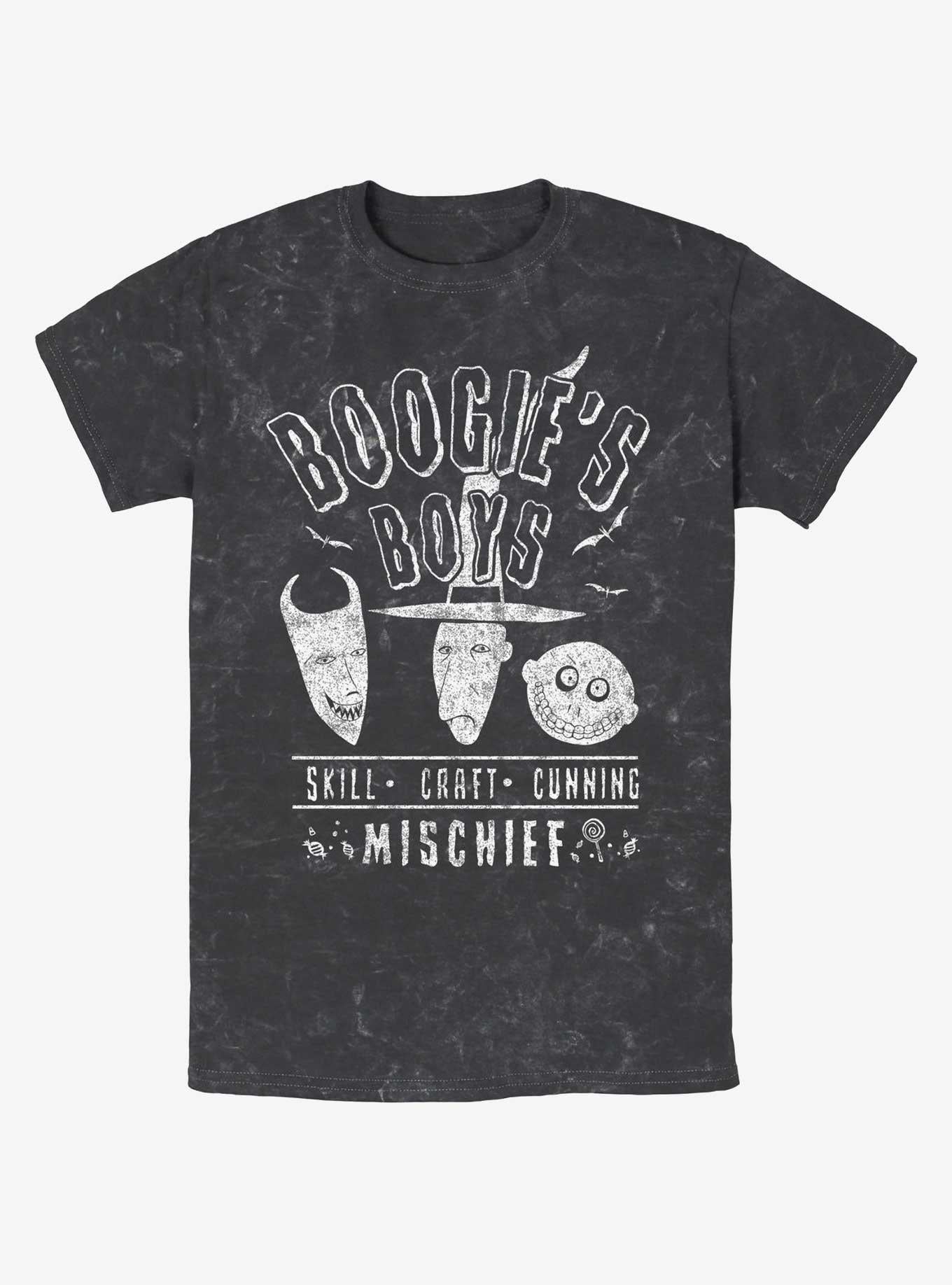 The Nightmare Before Christmas Boogie's Boys Mineral Wash T-Shirt T-Shirt | High-Quality Print | Great Gift Idea