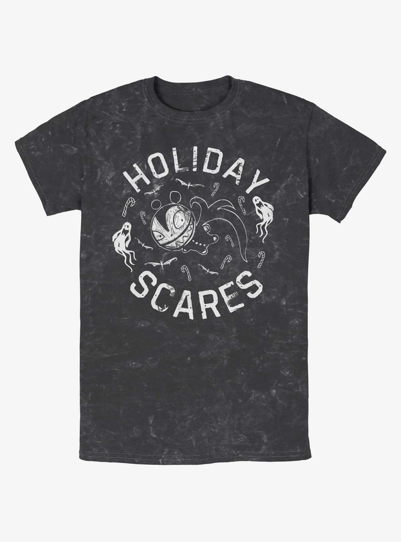Disney The Nightmare Before Christmas Holiday Scares Vampire Teddy Mineral Wash T-Shirt T-Shirt | Best-Selling Design | Perfect For Daily Wear