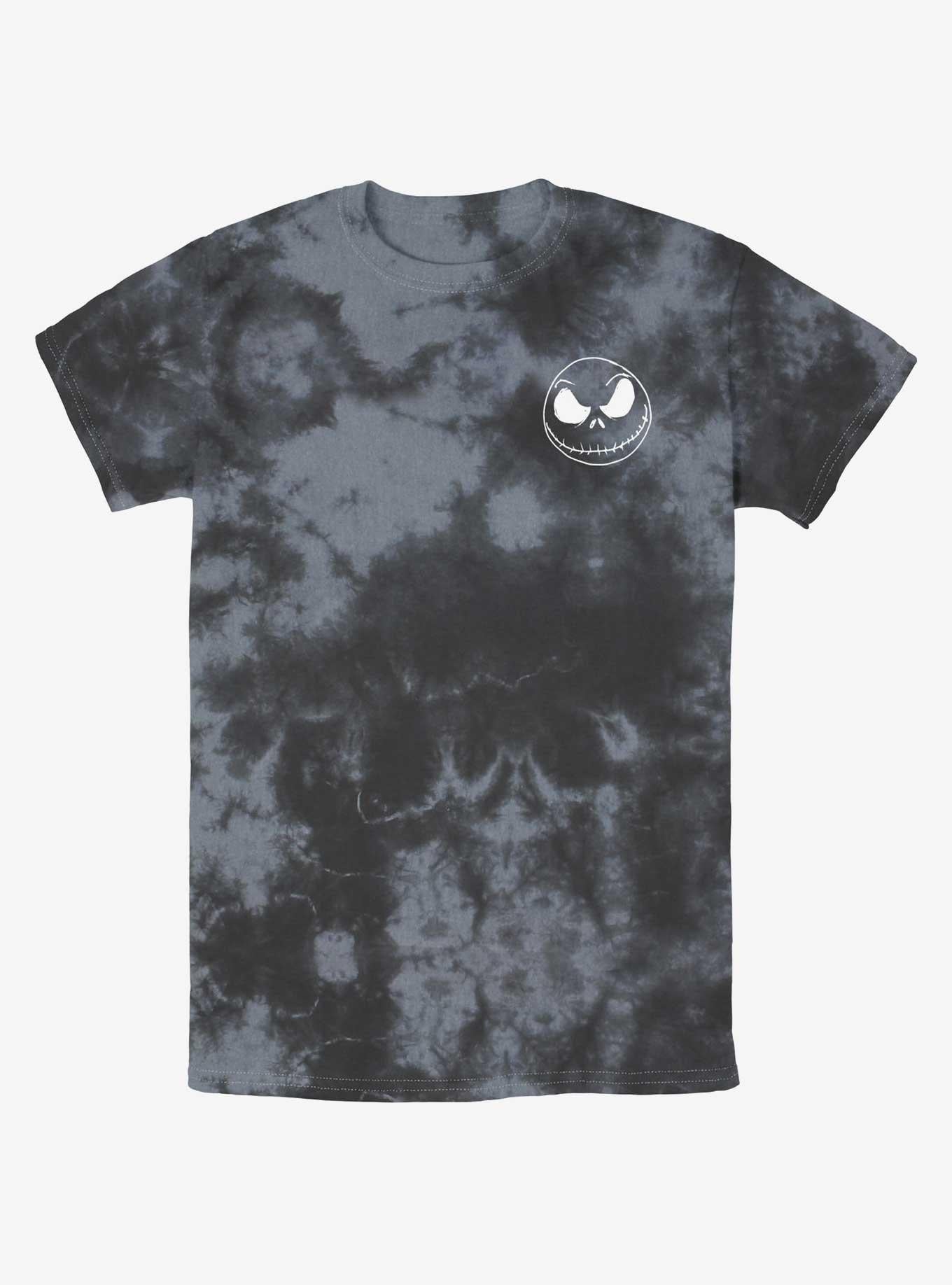 The Nightmare Before Christmas Jack Skellington Pocket Tie-Dye T-Shirt T-Shirt | Top Trending Artwork | Perfect For Daily Wear