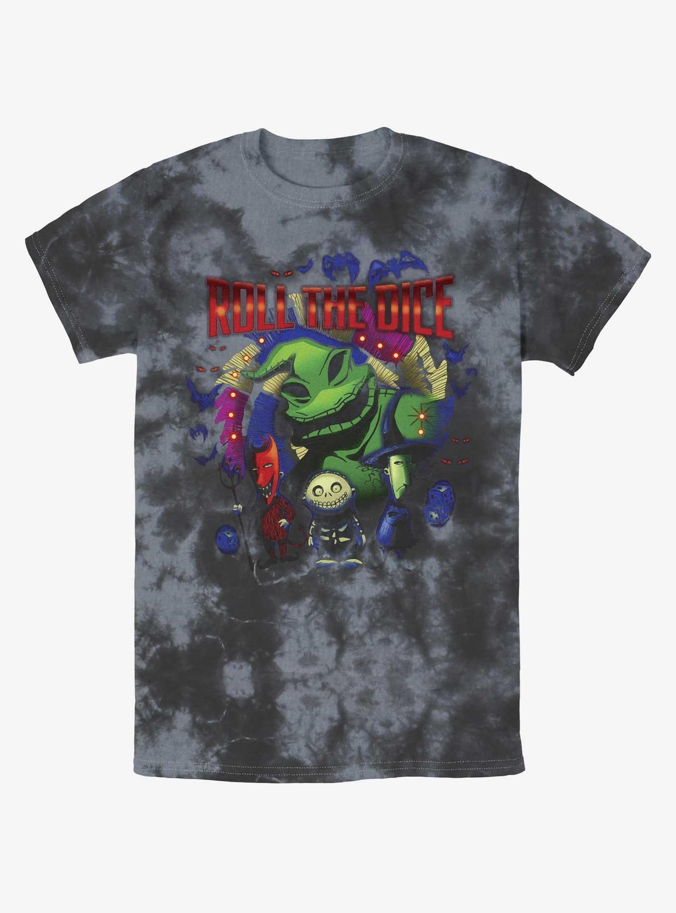 The Nightmare Before Christmas Oogie Dice Tie-Dye T-Shirt T-Shirt | Fan Favorite Style | Perfect For Daily Wear