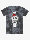 Disney The Nightmare Before Christmas Santa Jack Tie-Dye T-Shirt T-Shirt | Best-Selling Design | Trending Now