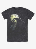 Disney The Nightmare Before Christmas Jack On Spiral Hill Mineral Wash T-Shirt T-Shirt | Trending Streetwear Style | Top Pick For Fans