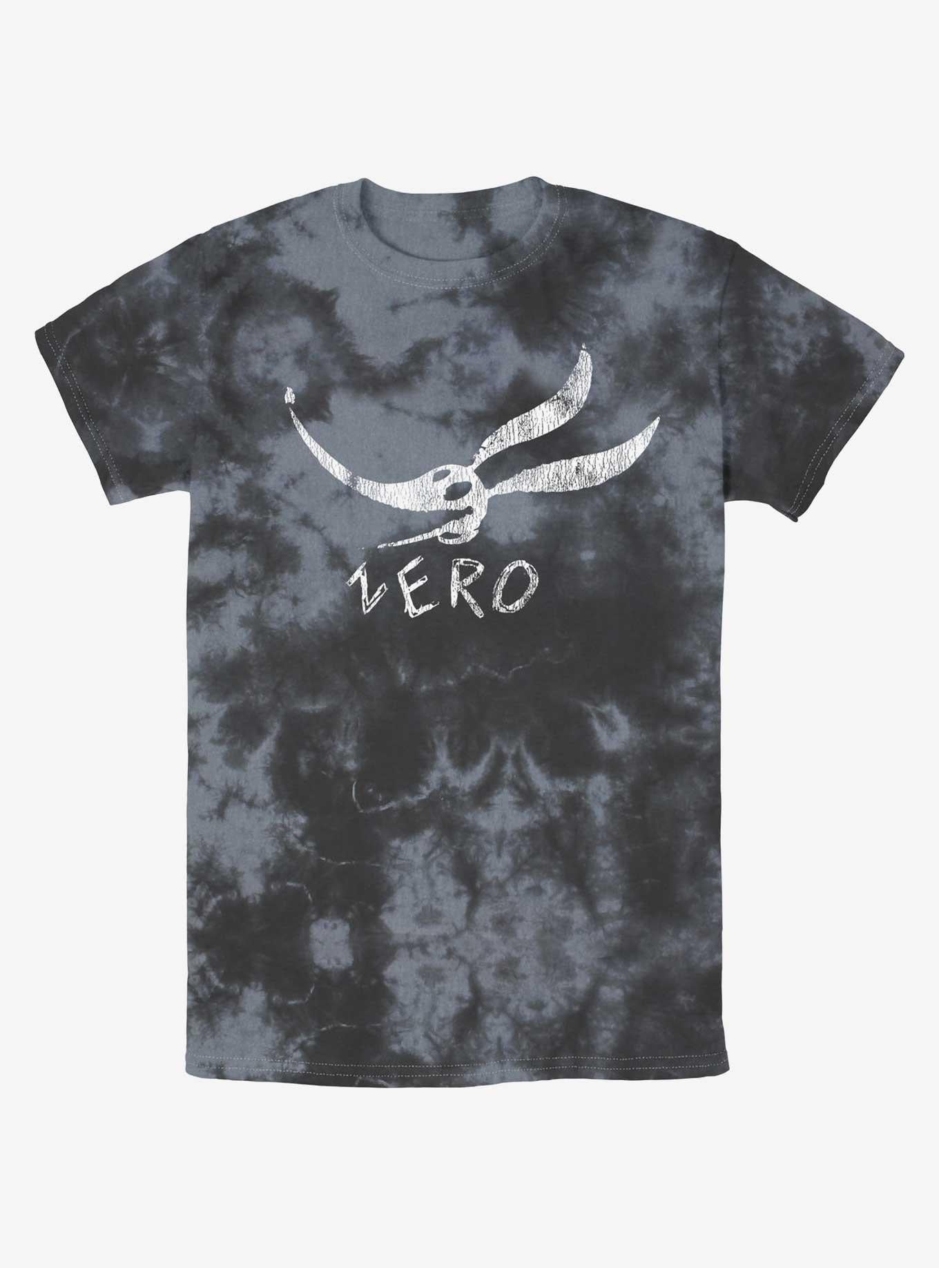 The Nightmare Before Christmas Zero Face Tie-Dye T-Shirt T-Shirt | Bold Graphic Edition | High Demand Item