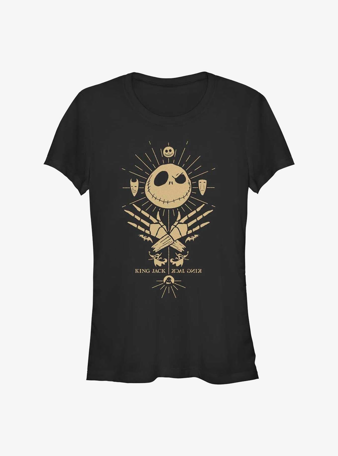 Disney The Nightmare Before Christmas King Jack Girls T-Shirt T-Shirt | Top Trending Artwork | Must-Have Style