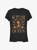 Disney The Nightmare Before Christmas Sally Scream Queen Girls T-Shirt T-Shirt | Vintage Graphic Vibe | Must-Have Style