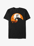 Disney The Nightmare Before Christmas Jack And Sally Haunt Hill T-Shirt T-Shirt | Exclusive Art Design | Great Gift Idea