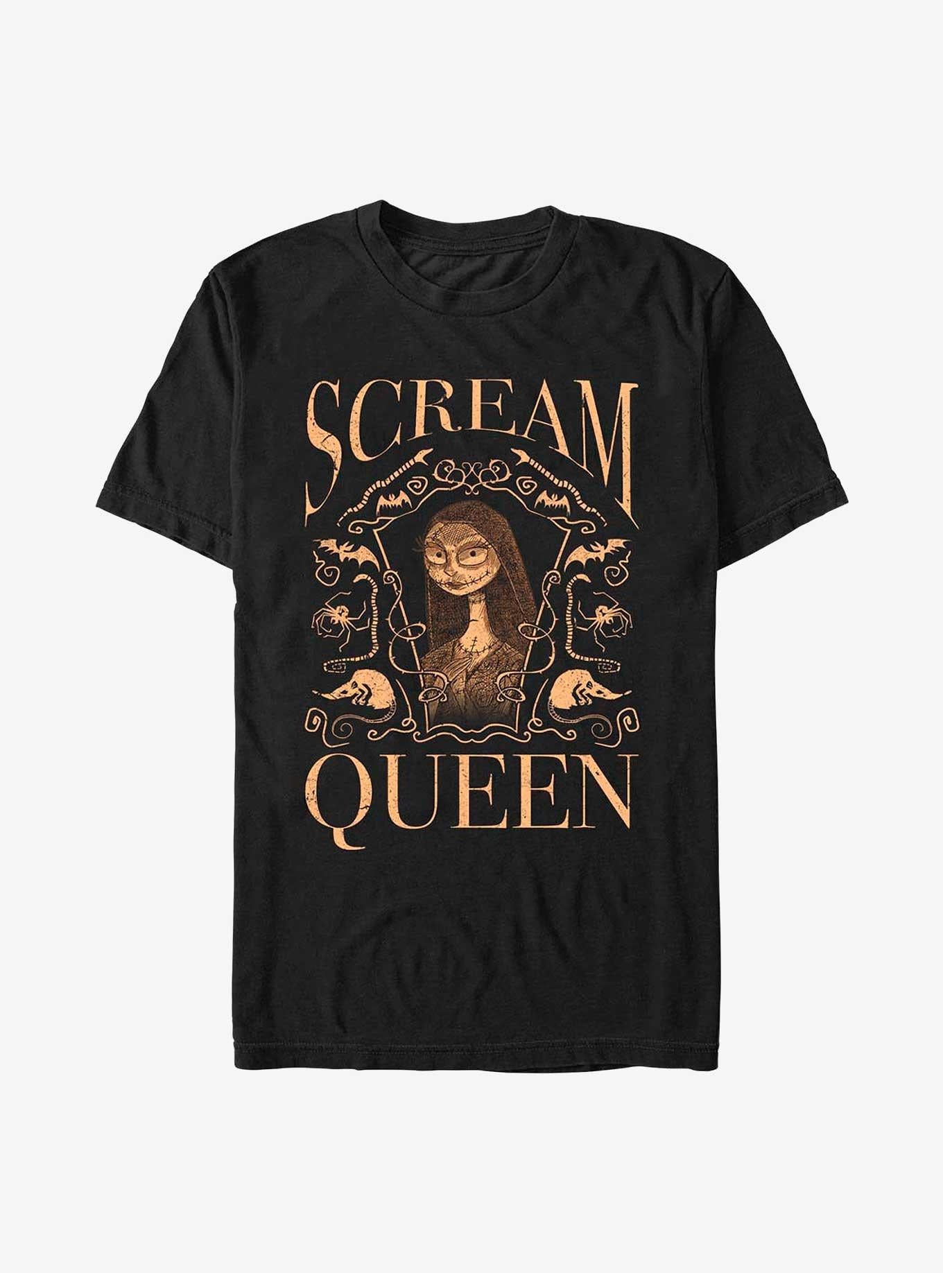 Disney The Nightmare Before Christmas Sally Scream Queen T-Shirt T-Shirt | Trending Streetwear Style | Perfect For Daily Wear
