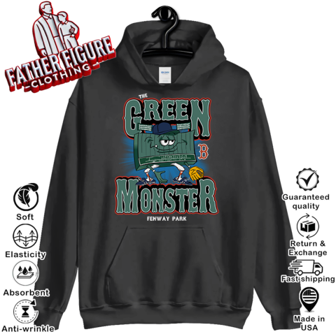 Boston Red Sox The Green Monster Fenway Park Hoodie