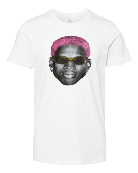 Dennis Rodman The Worm Face Premium Youth T Shirt
