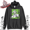 Anime White And Green Roronoa Zoro Hoodie