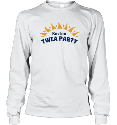 Boston Twea Party Big Logo Twisted Tea Long Sleeve T Shirt
