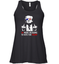 34 More Reasons To Vote For Trump Racerback Tank