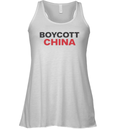 Boycott China Racerback Tank
