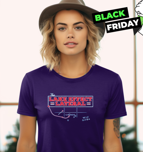 Buffalo Bills The Lake Effect Lateral Women039S T Shirt