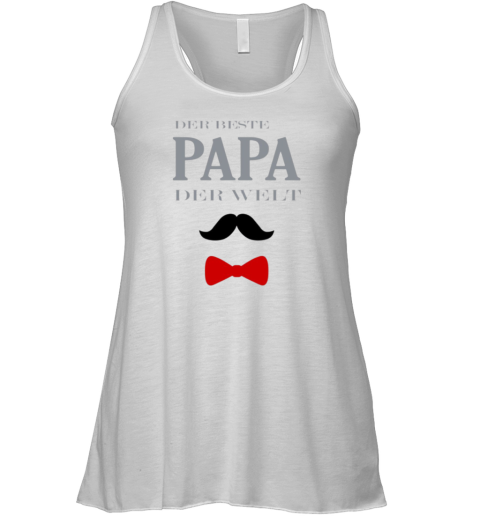 Der Beste Papa Der Welt Racerback Tank