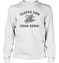 Elotes Son Cosa Seria Serious About Corn Spanish Long Sleeve T Shirt