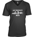 Cant Breathalyze Meth V Neck T Shirt