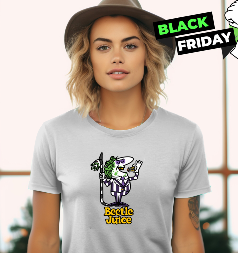 Beetlejuice Pizza Women039S T Shirt