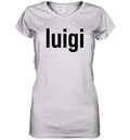 Brat Luigi Women039S V Neck T Shirt