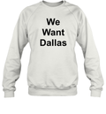 Anthony Edwards Wearing We Want Dallas Sweatshirt