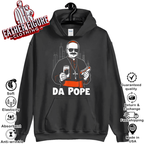 Chicago Pope Leo Xiv Da Pope Hoodie
