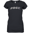 Elon Musk Wearing Doge Women039S V Neck T Shirt