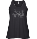 Dino Soar Racerback Tank