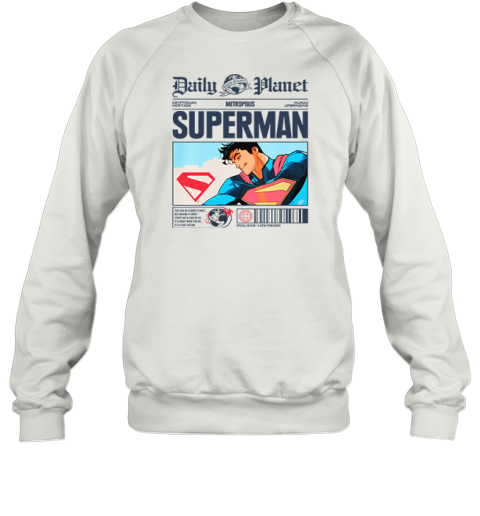 Daily Planet Superman Sweatshirt