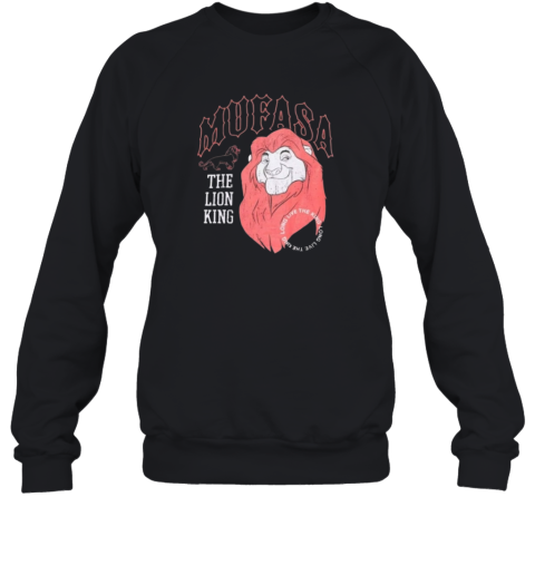 Disney The Lion King Mufasa Tonal Portrait Sweatshirt