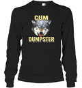 Cup Dumpster Wolf Meme Long Sleeve T Shirt