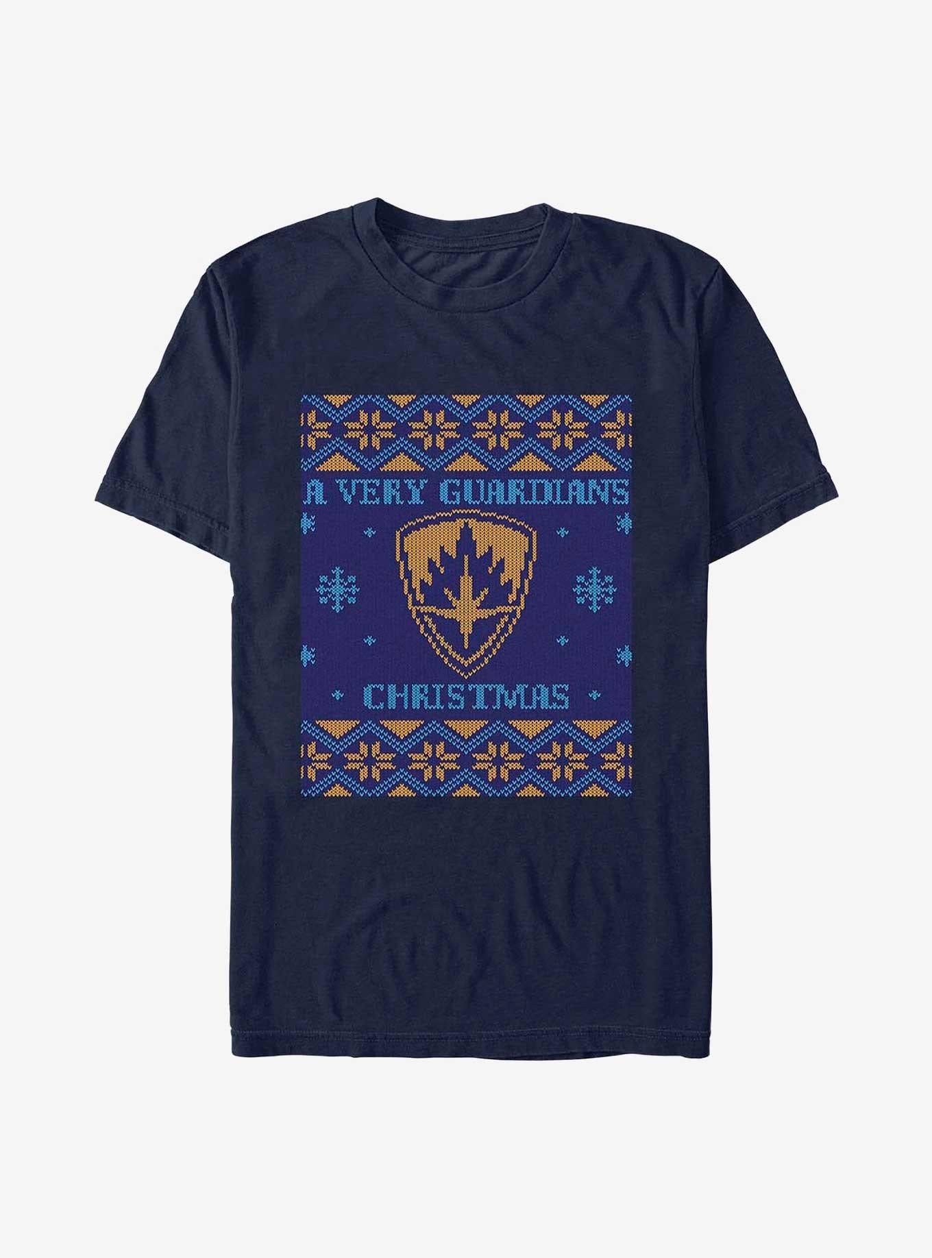 Marvel Guardians of the Galaxy Holiday Special Ugly Christmas Sweater T-Shirt | Premium Unisex T-Shirt, Trending Graphic Tee