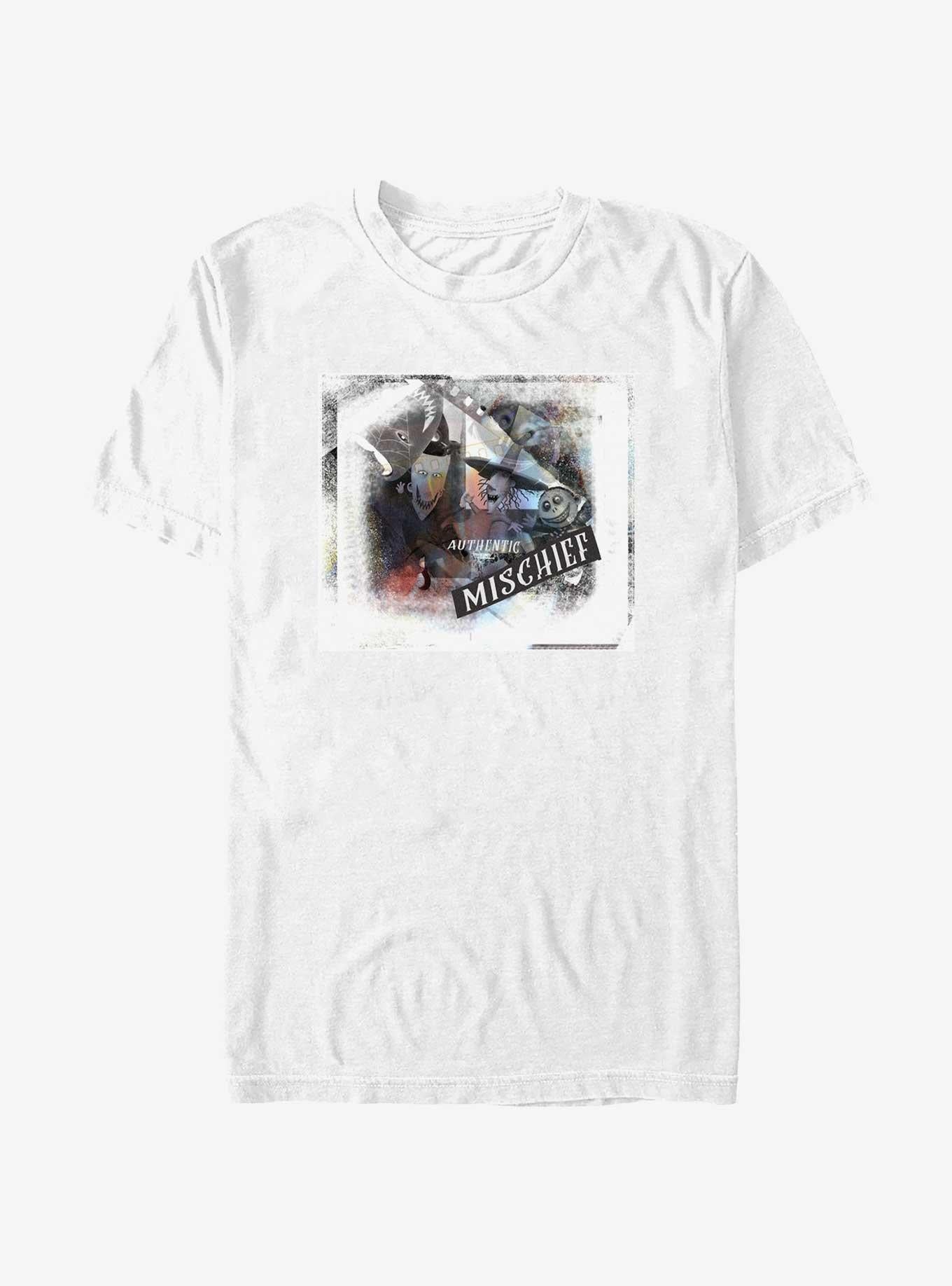 Disney The Nightmare Before Christmas Authentic Mischief T-Shirt T-Shirt | Fan Favorite Style | Great Gift Idea
