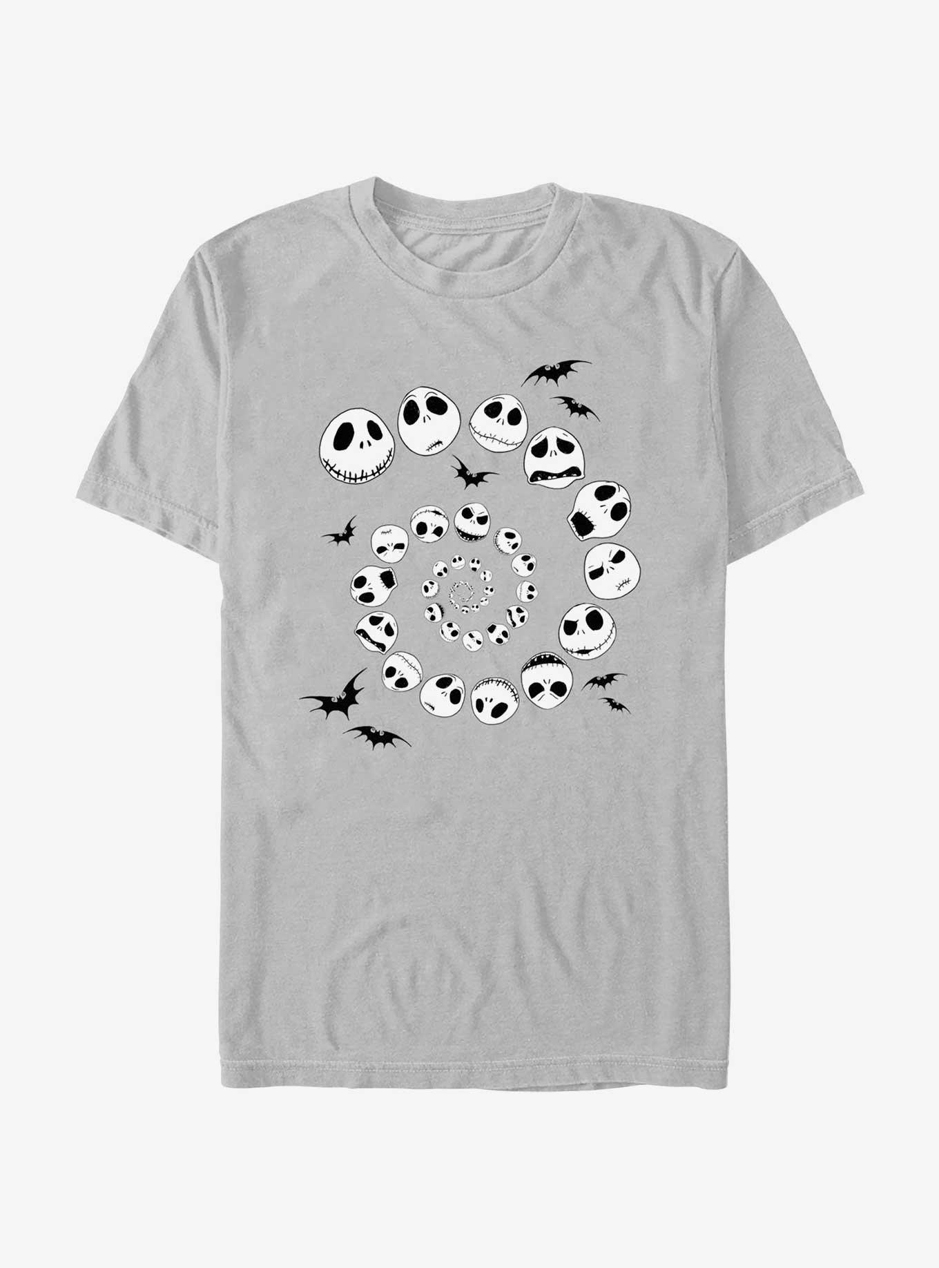 Disney The Nightmare Before Christmas Jack Skellington Emotion Swirl T-Shirt T-Shirt | Fan Favorite Style | High Demand Item