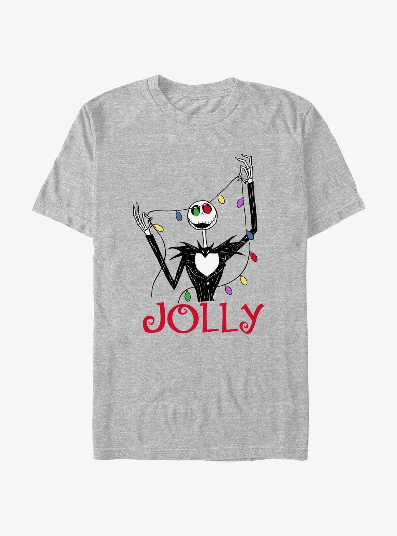 Disney The Nightmare Before Christmas Jolly Jack Lights T-Shirt T-Shirt | Exclusive Art Design | Top Pick For Fans
